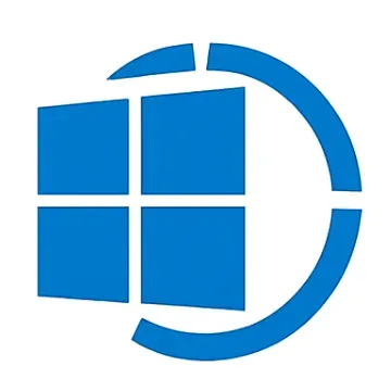 Fake windows update screenLogo
